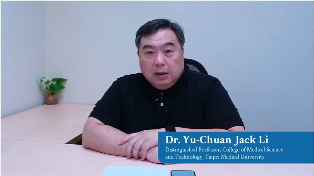 Dr. Yu-Chuan Jack Li speaks about Taiwan’s successful coping with the COVID-19-Crisis
